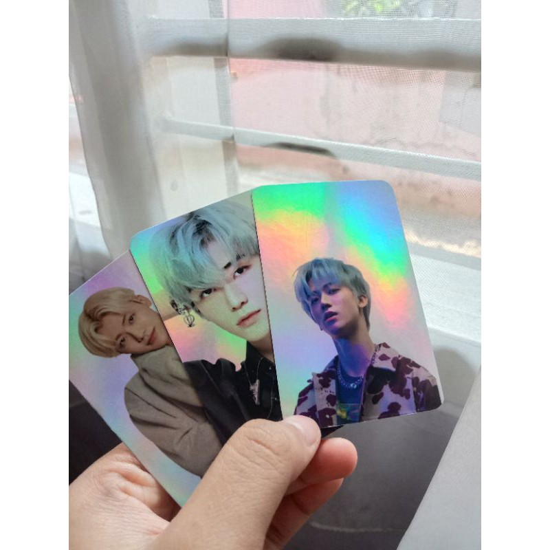 OPEN PO hologram photocard custom