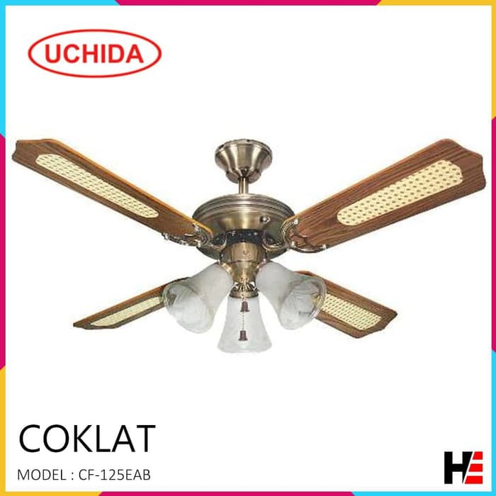 Kipas Angin Gantung 42 inch / Ceiling Fan Uchida CF-125EAB