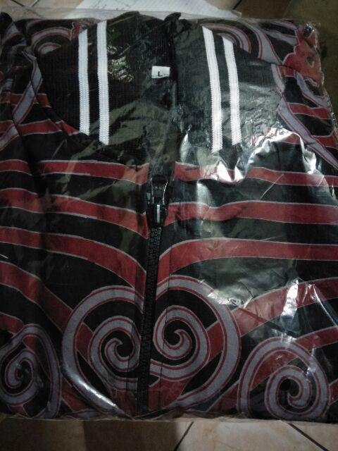 Atasan Kemeja Batik Pria Lengan Panjang Premium Permana 9 Long Full Furing Kharis Batik Solo Ori