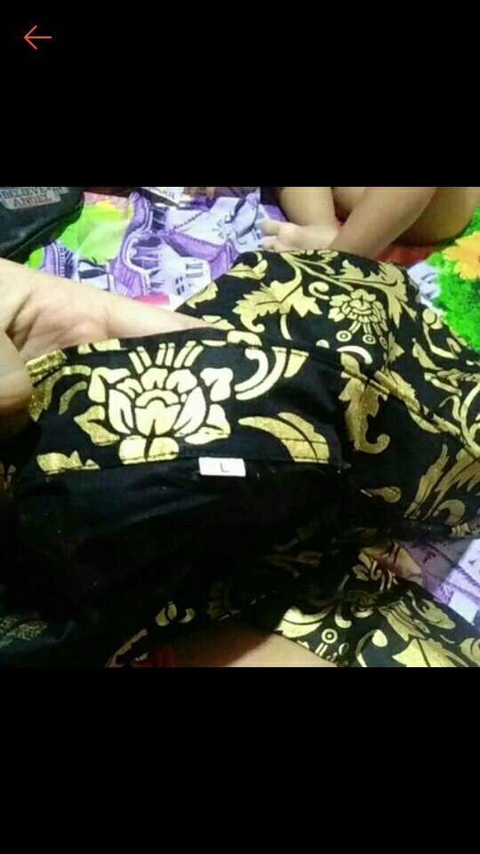 Bswart Batik Hrb026 Kenongo Hem Pendek Padi Pekalongan M L Xl Batik Pria Murah Modern Grosir