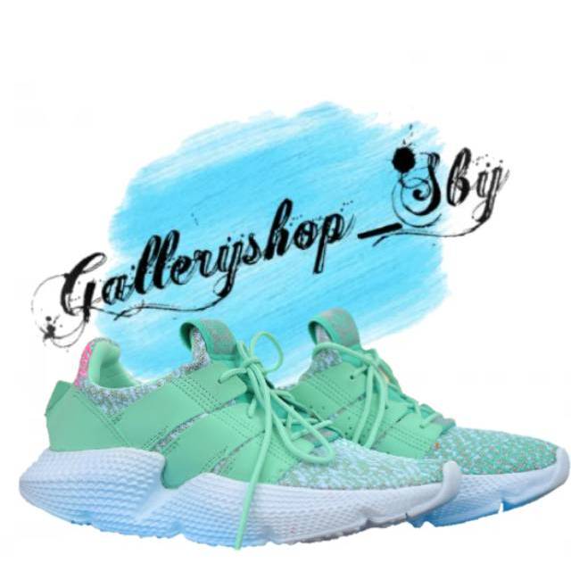 Sepatu Adidas Prophere Hijau Green Tosca Sneakers Import Vietnam Premium Women Jogging Gym Fitnes