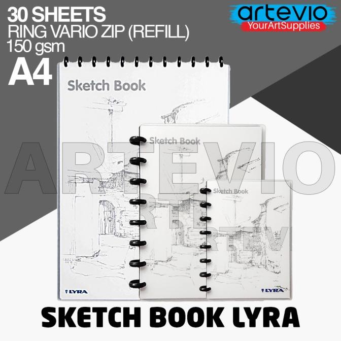 

Buku Sketsa / Sketch Book Lyra / Lyra Sketch Book A4 30 Sheets