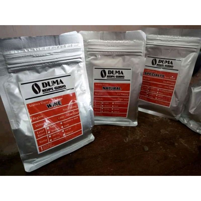 

DUMA KOPI, Natural,Wine, Fullwashed