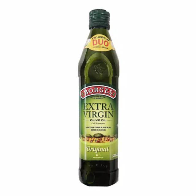 minyak zaitun borges extra virgin olive oil 500 ml   borges 500ml
