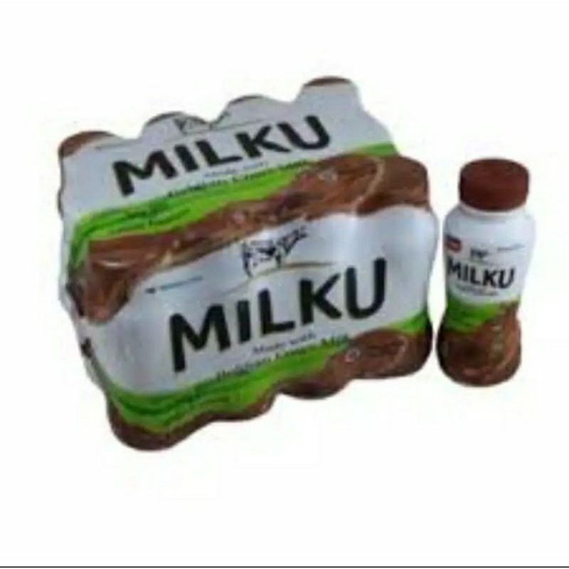 

Milku coklat 200ml per pak isi 12 botol