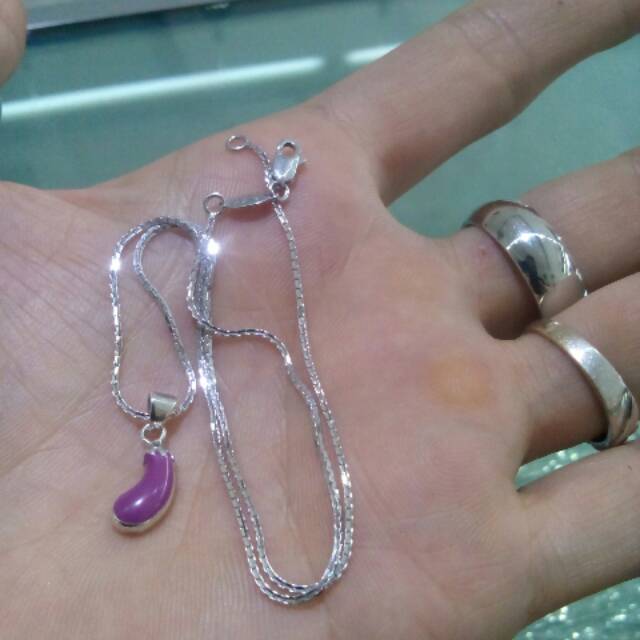 Kalung Perak Anak+Liontin Perak Silver925 Perhiasan Kalung Anak