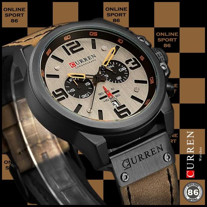 Jam Tangan Pria Curren 8314 Chrono Aktif