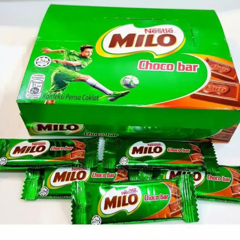 Milo Choco Bar 1box murah