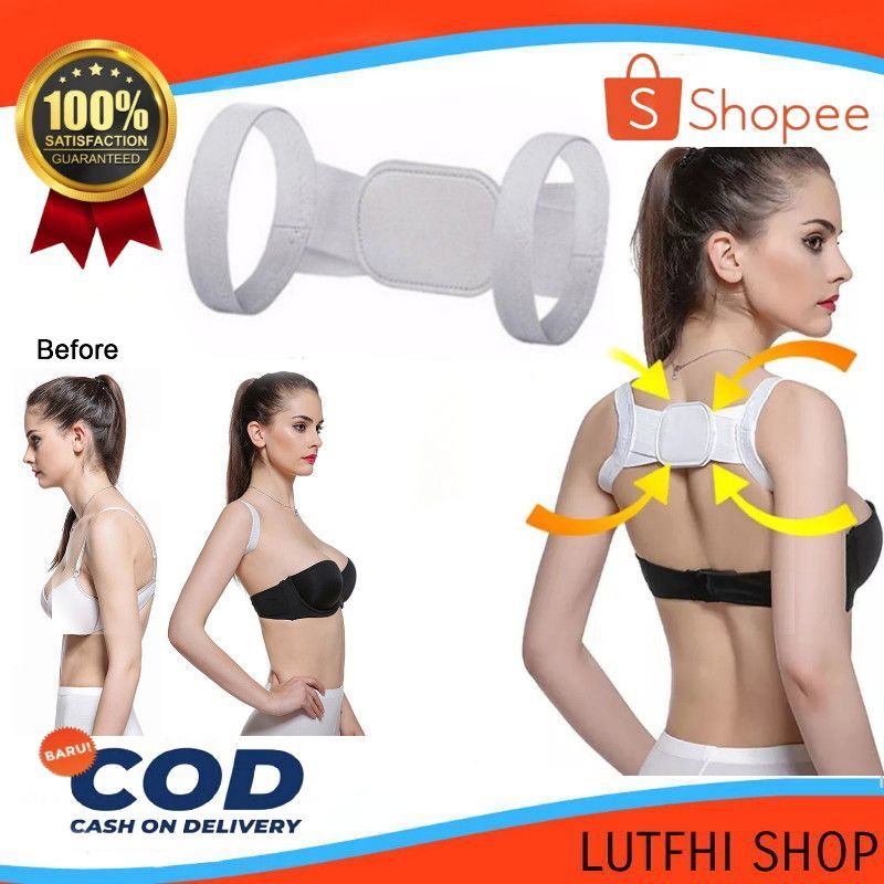 Alat Penegak Punggung Penyangga Punggung Badan wanita Pria Korset Postur Punggung