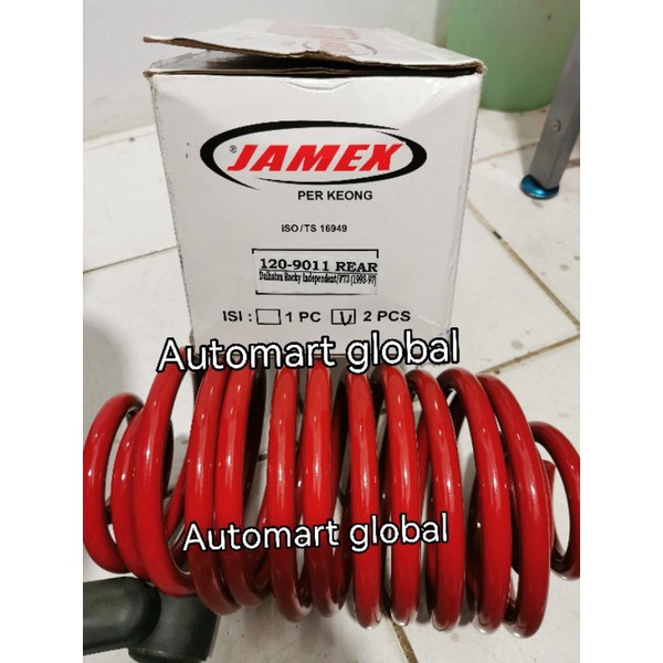 coil spring per keong belakang taft independent f73 2pc set