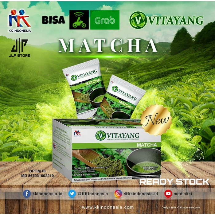 

Vitayang Matcha Minuman Green Tea Berklorofil - ORIGINAL & READY - tth2013