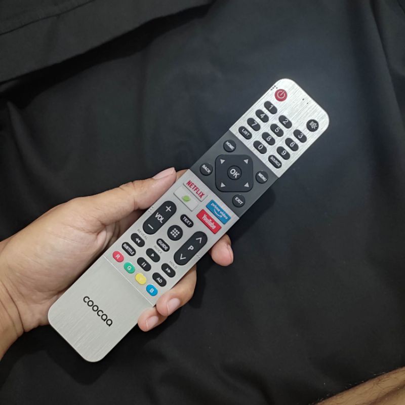 Remote TV COOCAA Android TV Smart TV Terbaru Dengan Netflix, Youtube & Prime Video Original 100% - R