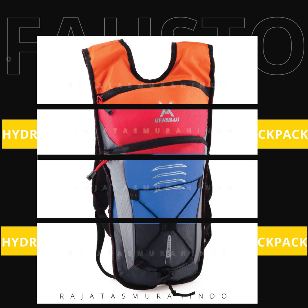 RTM - Tas Ransel Pria Gear Bag Hydropack Cycling Backpack