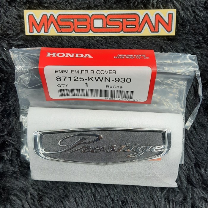 Emblem Prestige Original Honda PCX Thailand