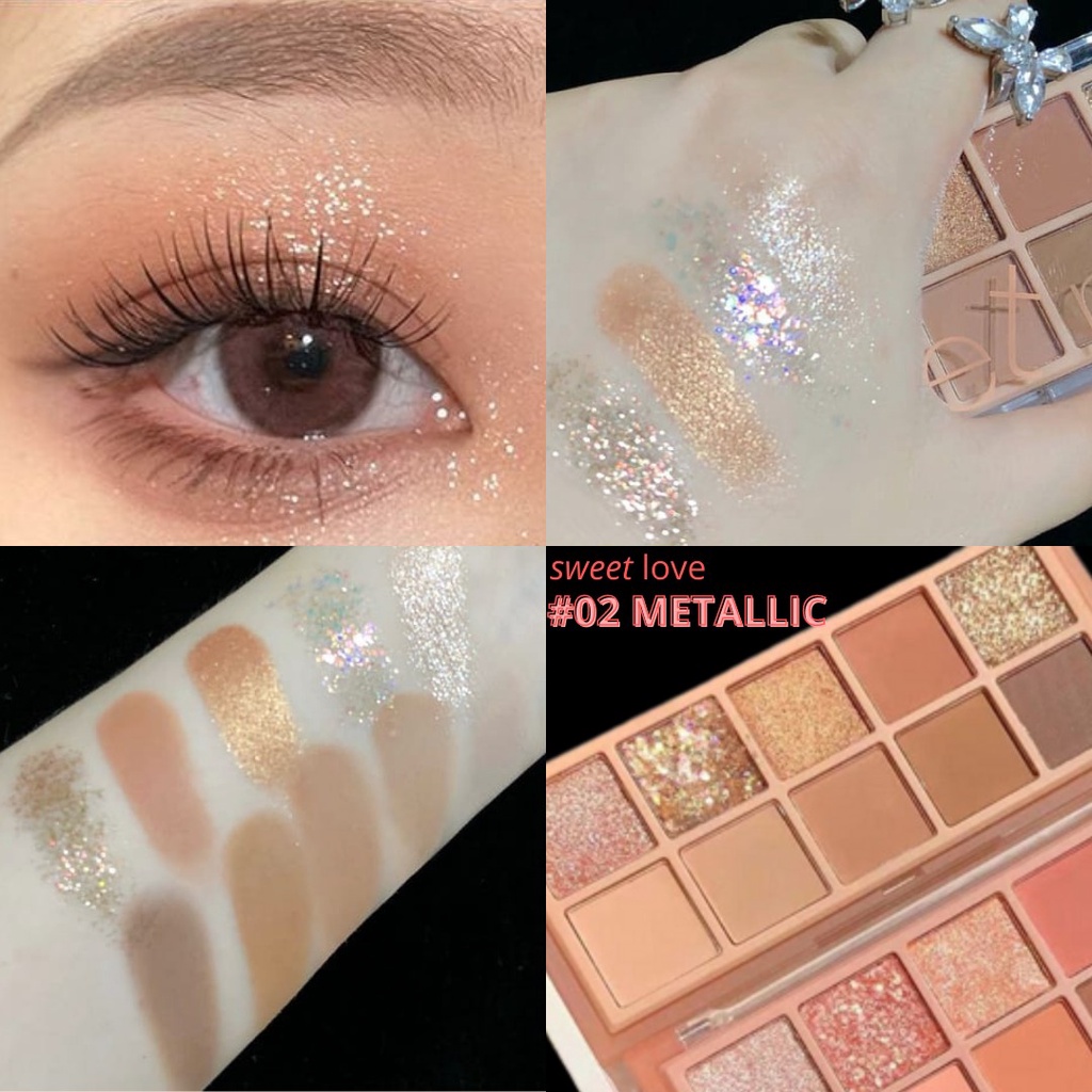 Eyeshadow Korean Look Simolla Pigmented 10 warna