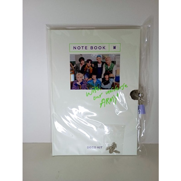 

[NOTE BOOK] DECO KIT BTS SHARING
