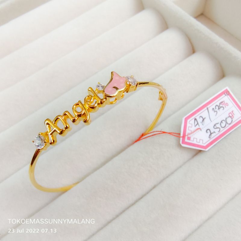 GELANG ANAK EMAS 300%/6K