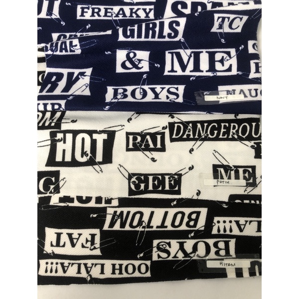 Bahan Kaos Clover Canyon Print#1 by TFTcreation