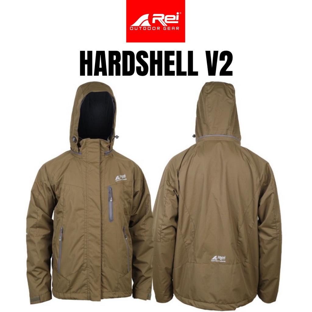 Rei Jaket Gunung Pria Hardshell V2 Arei Outdoorgear Jaket Windbreaker