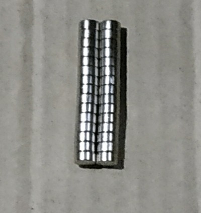 30pcs 6x3mm N52 Balok Bulat Sangat Kuat Bahan Neodymium