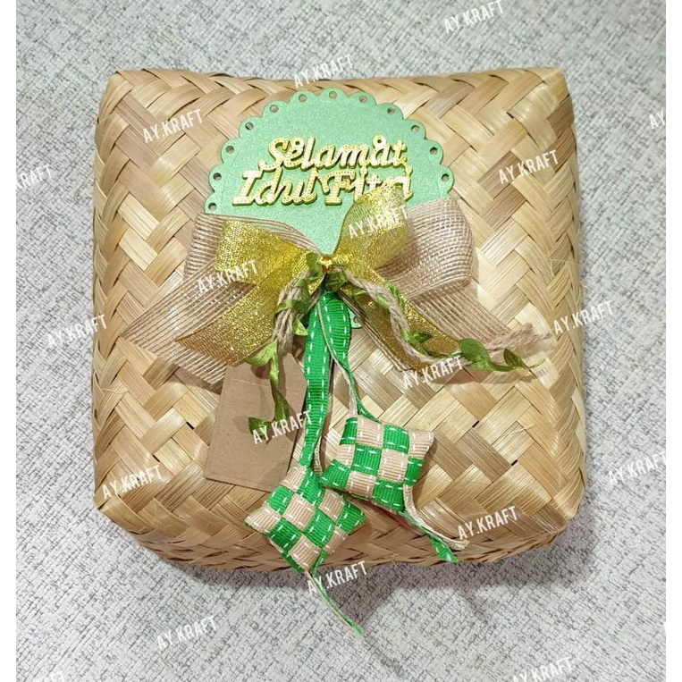 

Pita Hias Lebaran / Besek Hias Lebaran 20 x 20cm (5)