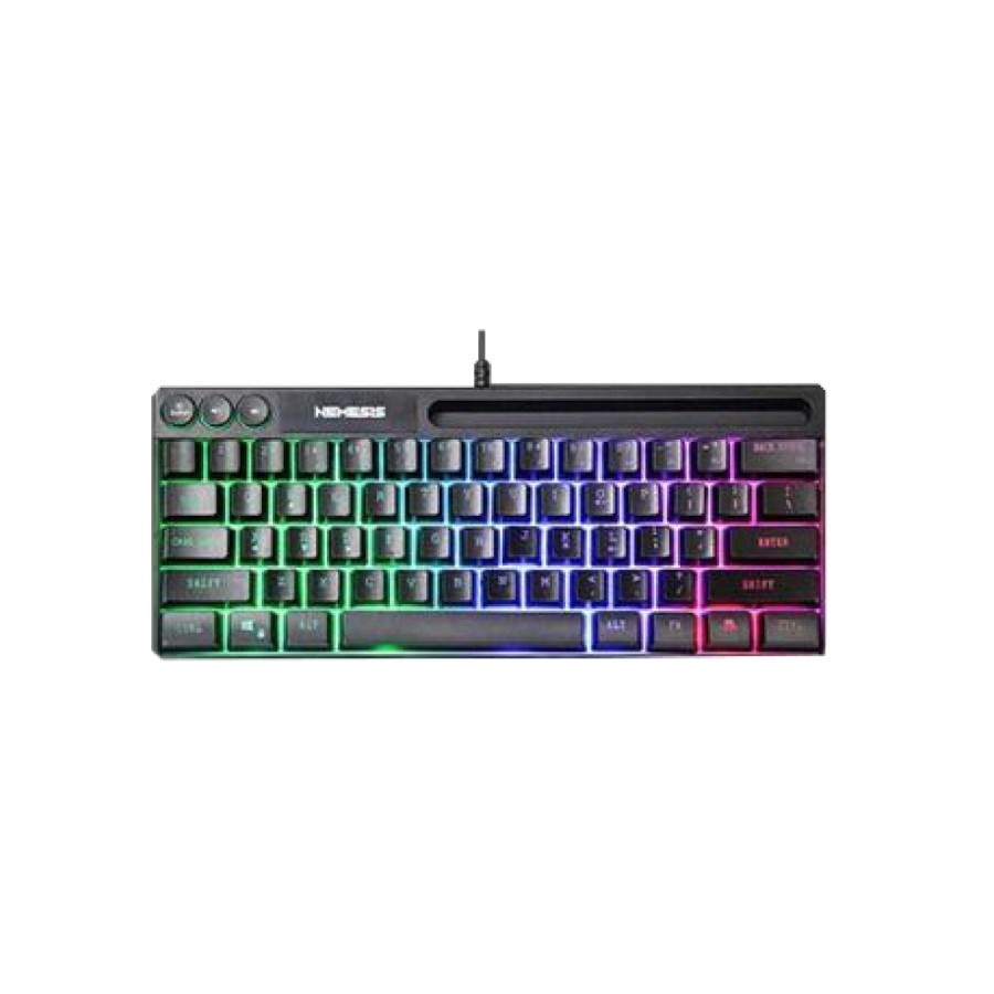 NYK K06 / K-06 Eris Mini Rainbow RGB Gaming Keyboard