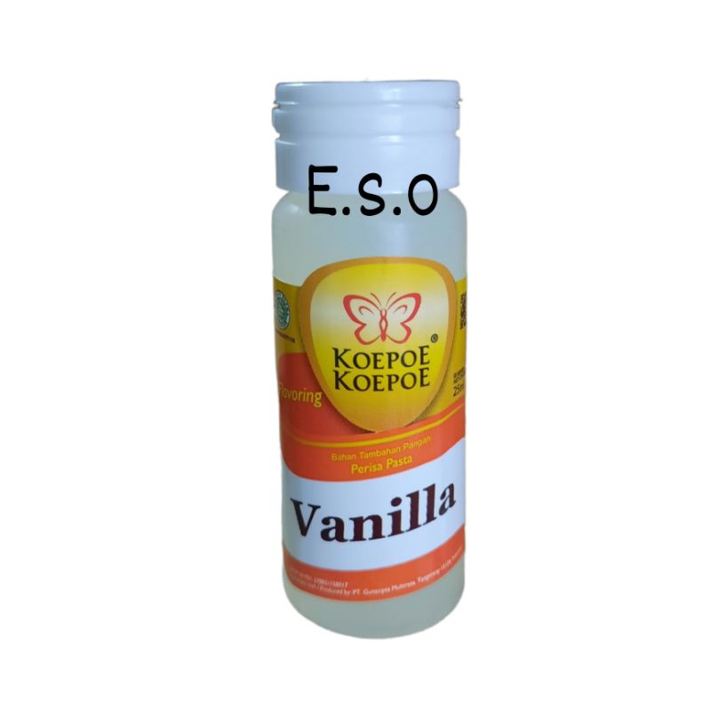 

perisa/pasta vanilla cair koepoe-koepoe 25ml