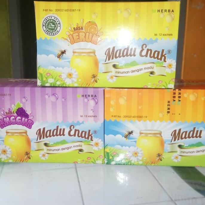 

madu enak sacet rasa anggur, jeruk dan original