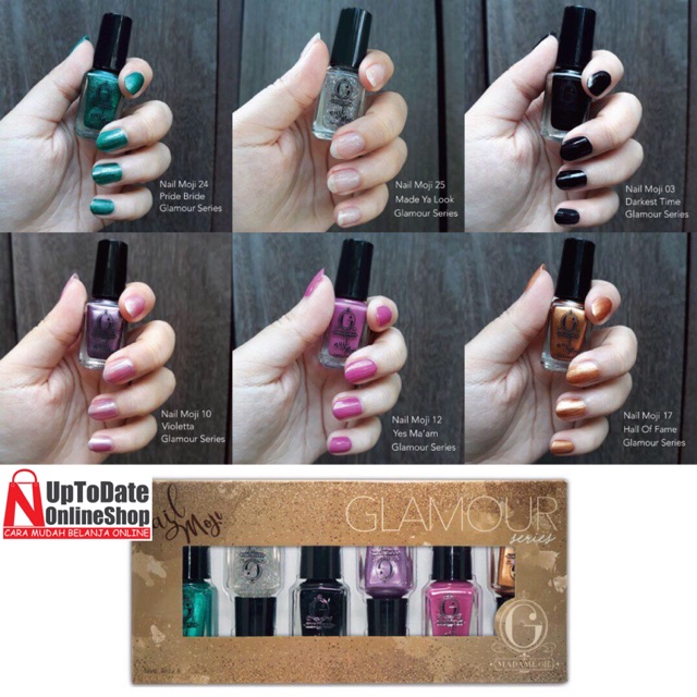 NAIL MOJI MADAME GIE GLAMOUR SERIES