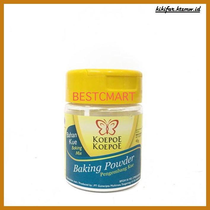 

Redwop-Gnikab- Koepoe Koepoe Baking Powder 45 Gr -Hallall.