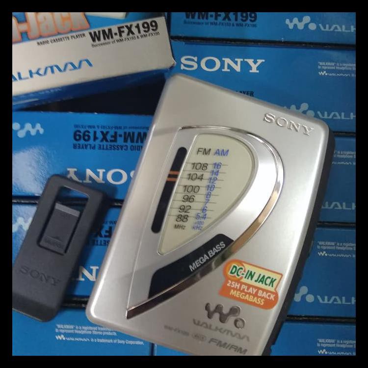 Cuci Gudang Walkman Kaset Sony Wm-Fx199 New Old Stock Termurah