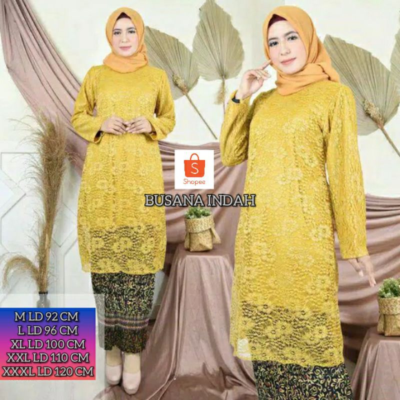 TUNIK KEBAYA BRUKAT / KEBAYA KURUNG