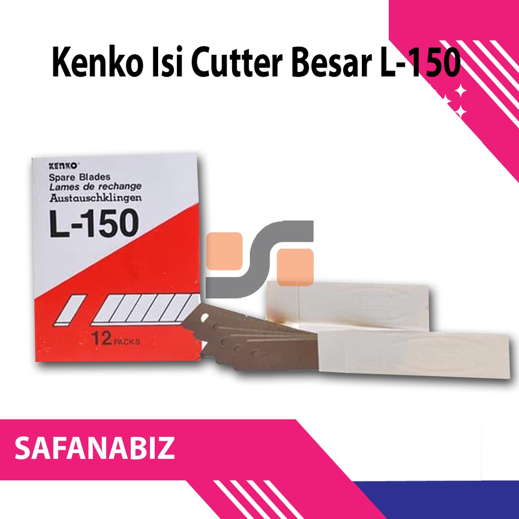 

Isi Cutter Besar Kenko L 150