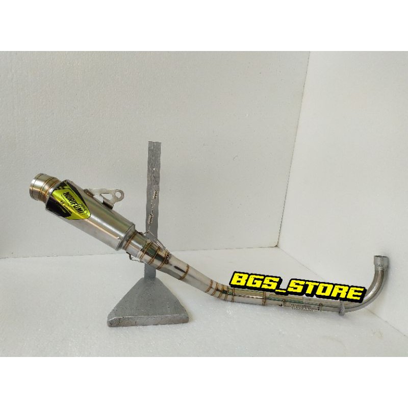 Knalpot NORIFUMI kolong buat Supra X 125 . Supra fit . Blade . Revo dll