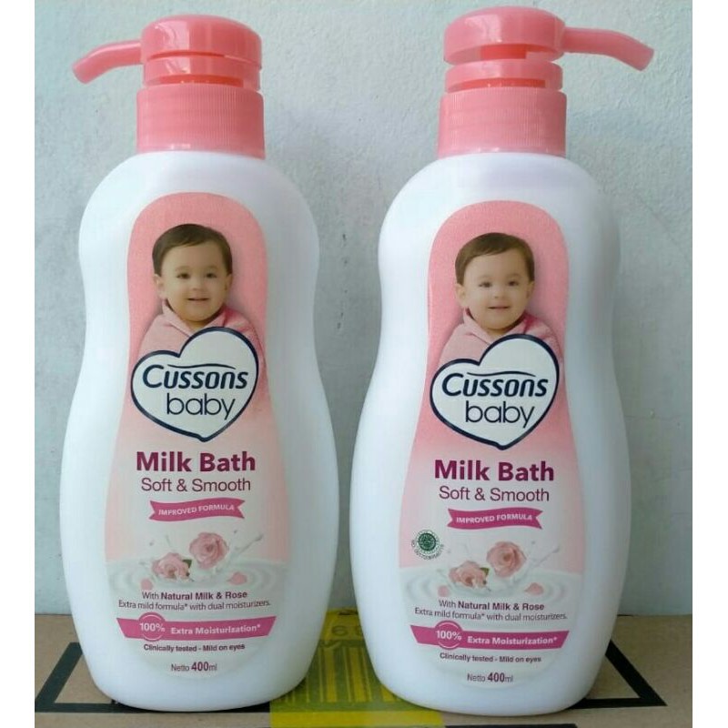 Cussons Baby Milk Bath Soft &amp; Smooth Pump 300ML8232