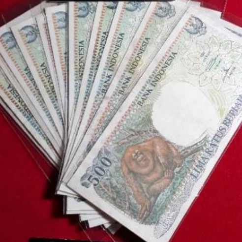 Uang kuno 500 kertas