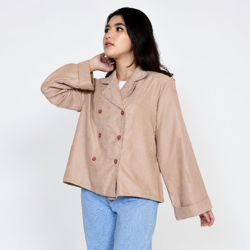 HEIDY OUTER - Korean Outer Blazer Style