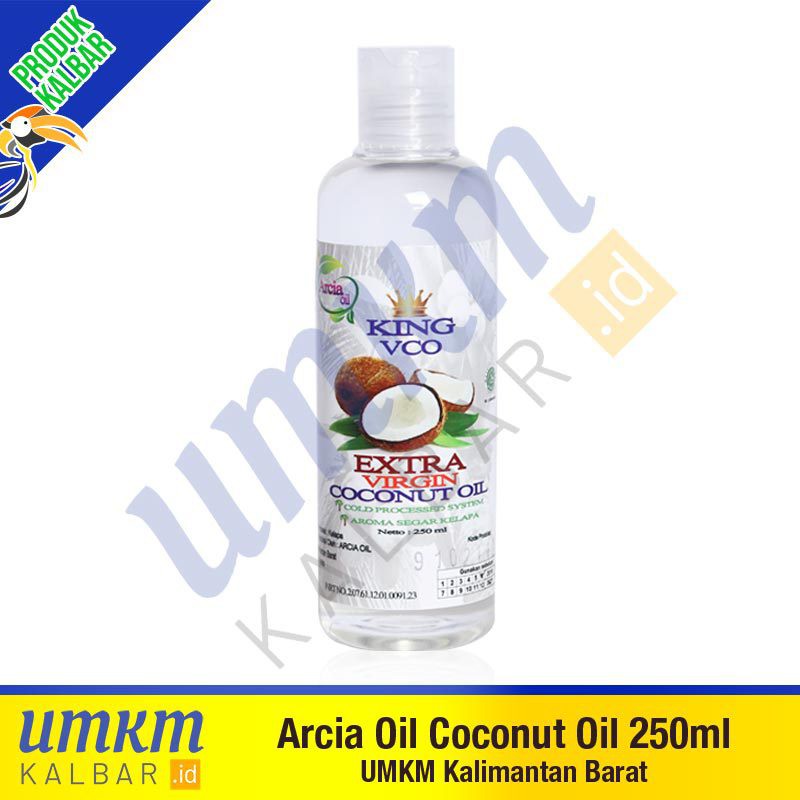 

Arcia Oil Coconut Oil 250ml - Minyak Kelapa Murni Khas Kalbar