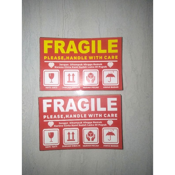

STIKER FRAGILE
