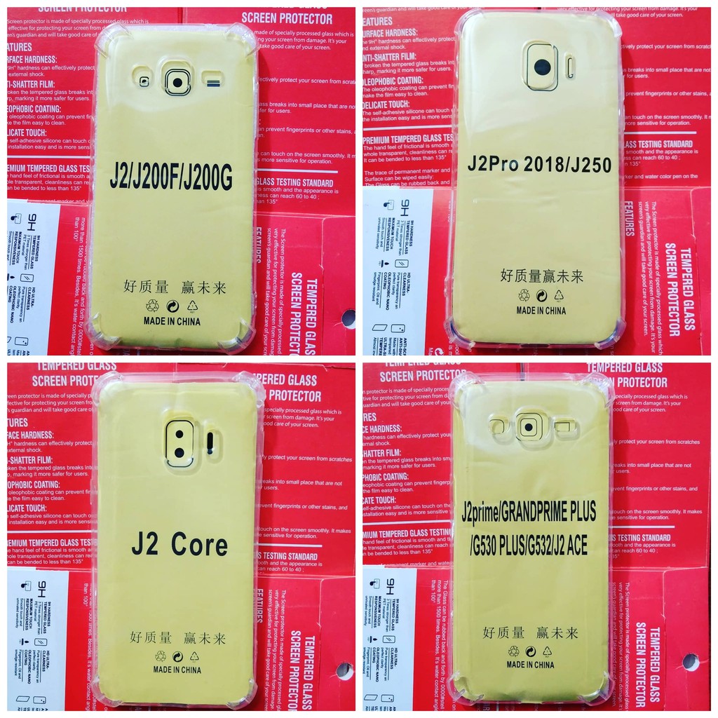 Soft case anti crak samsung j2, j2 peime, j2 core, j2 pro