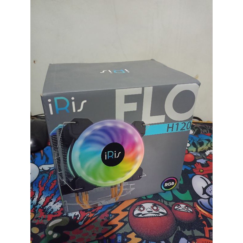 Fan Cooler iRis Flo 4 heat Pipes RGB Fan