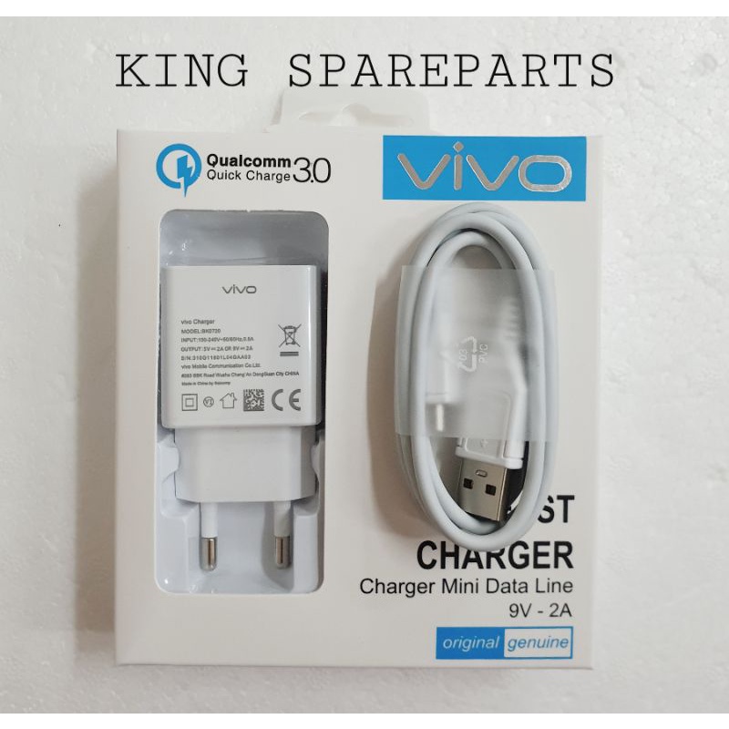 CHARGER VIVO MICRO USB 9V-2A TC FAST CHARGING ORIGINAL