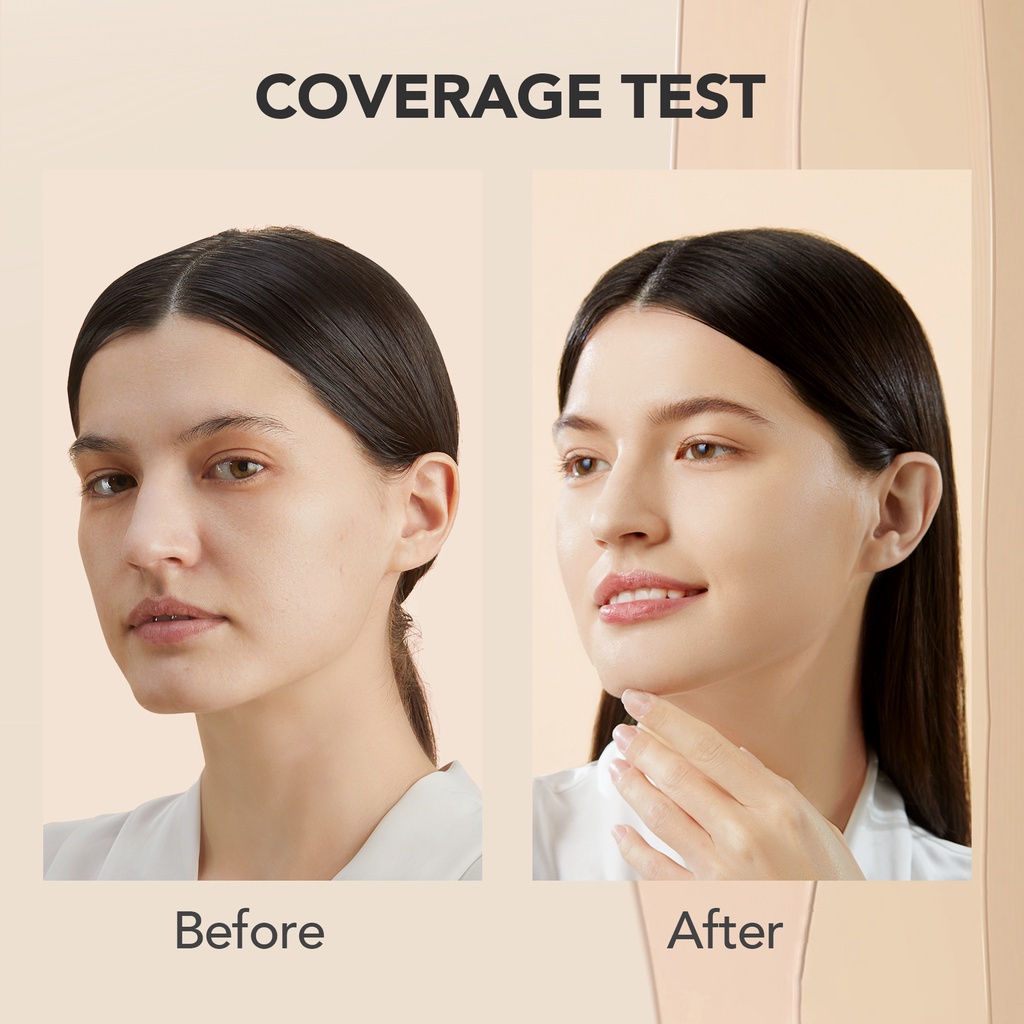 YOU NoutriWear+ Silky Pressed Foundation [Full Coverage | Oil Control &amp; Tahan Lama 24 Jam | Nourishing]