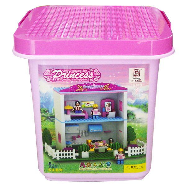 MAINAN LEGO BLOCKS LOONGON PRINCESS LOFT - 19149