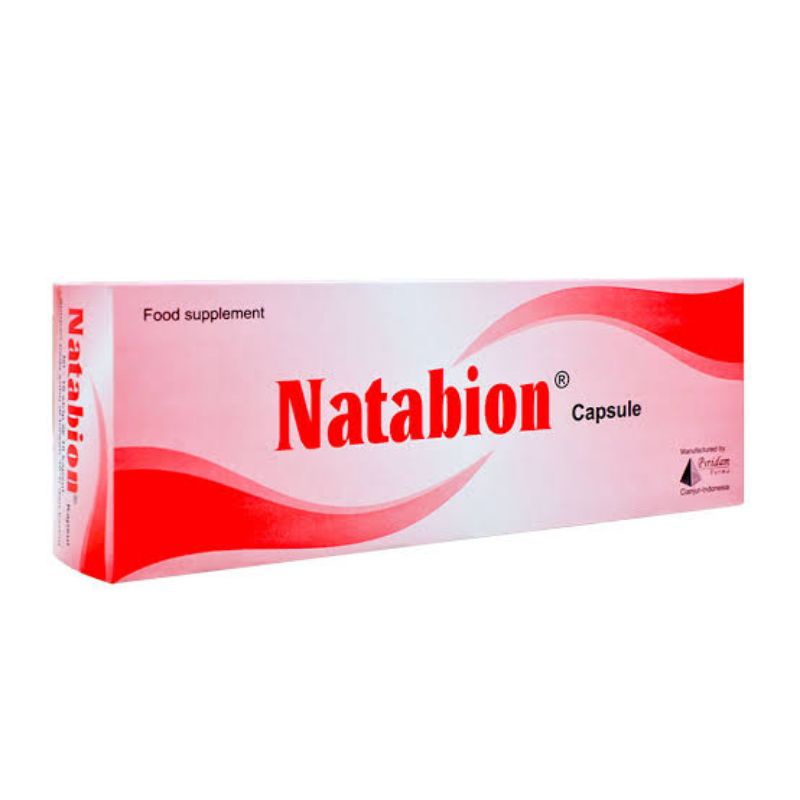 NATABION 100' CAPSULS (VITAMIN IBU HAMIL &amp; MENYUSUI)
