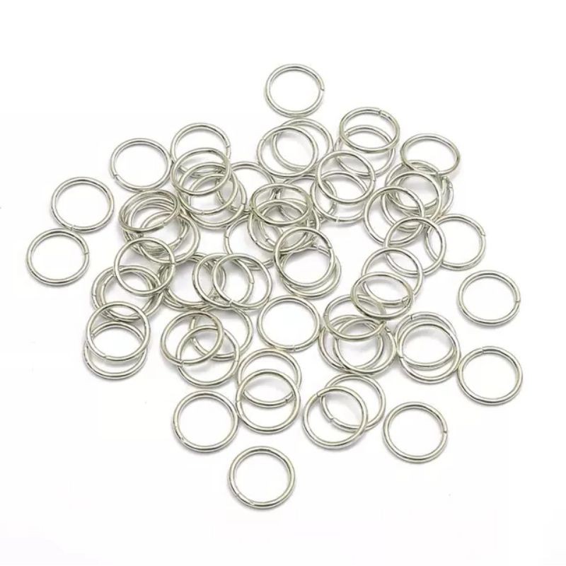 10gram jumpring ukuran 6mm jump ring | SAIA CRAFT