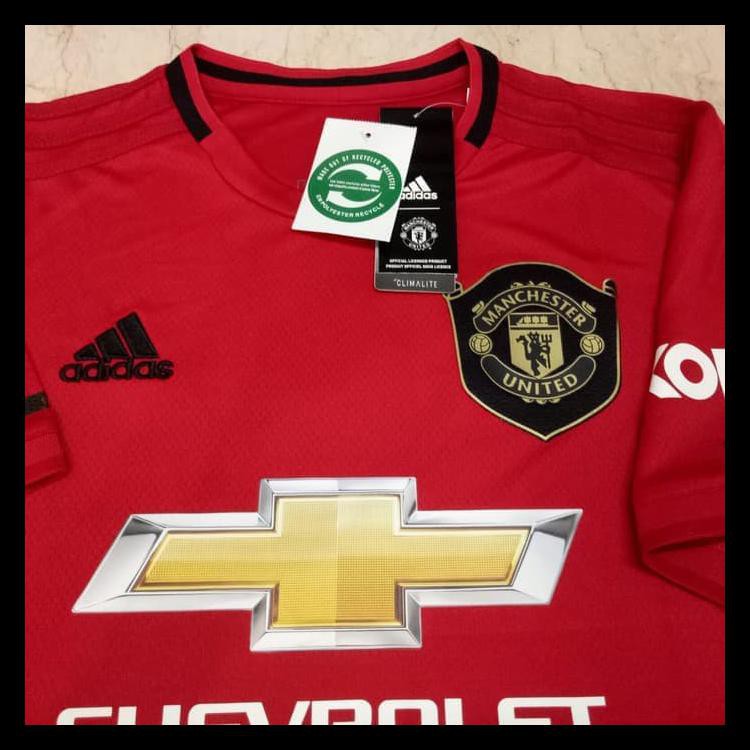[BEST SELLER JERSEY BOLA MU HOME OFFICIAL 2019-2020 GRADE ORI IMPORT KODE 0409
