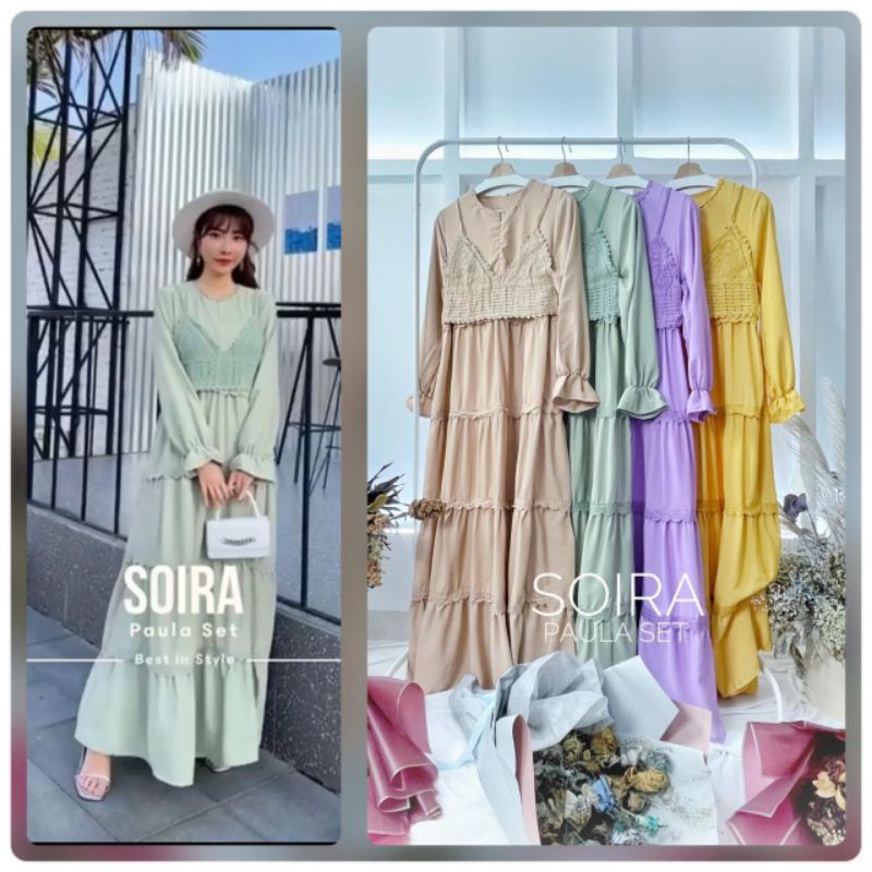 [NEW] SOIRA PAULA DRESS IMPORT ORIGINAL