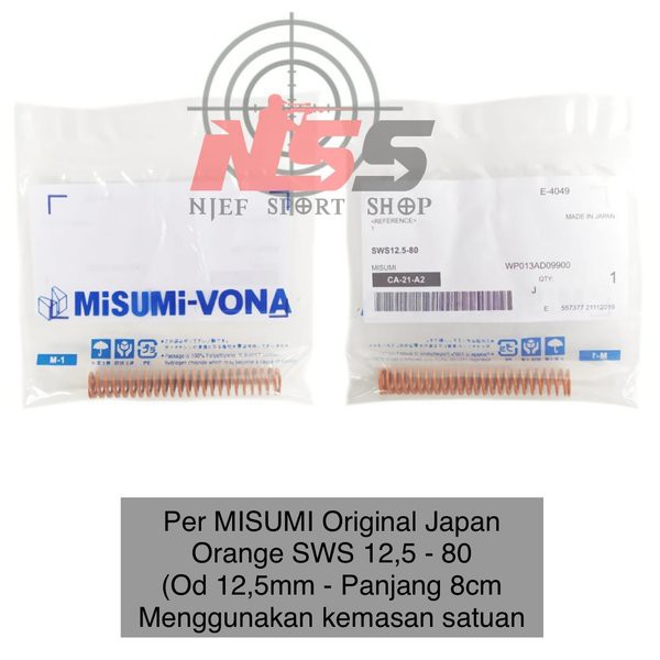 Dijual Per Misumi Original Japan Untuk per hammer Pcp - Per Mizumi Limited