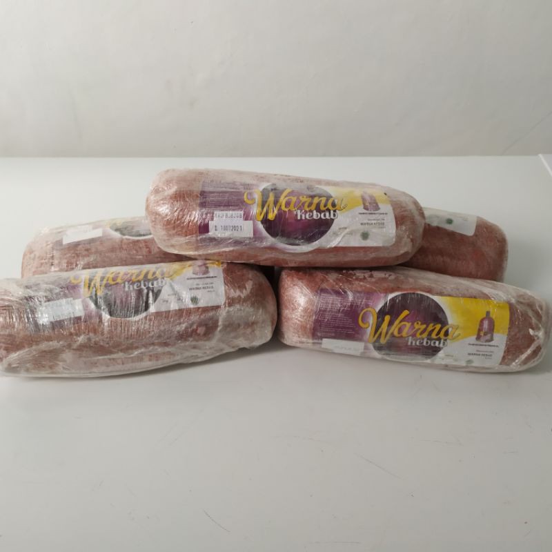 

Daging Kebab Warna Tanpa Tiang 1kg Bogor